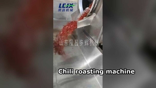 Chili roasting machine