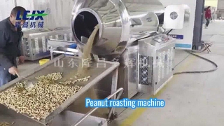  Peanut roasting machine